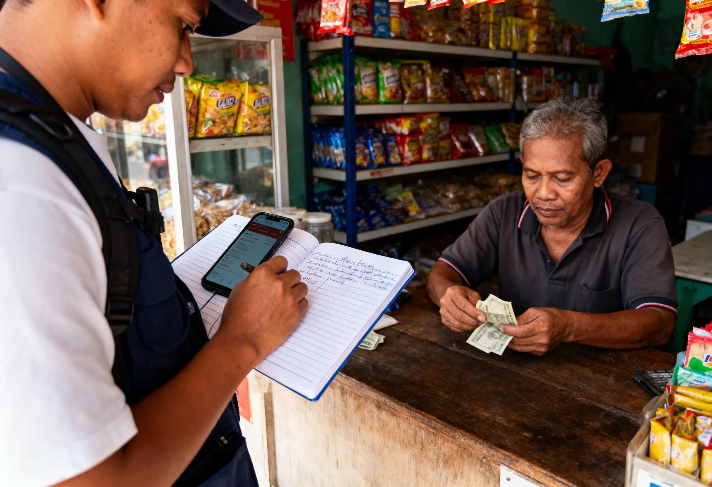 penagihan lapangan distribusi fmcg